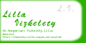 lilla vizkelety business card